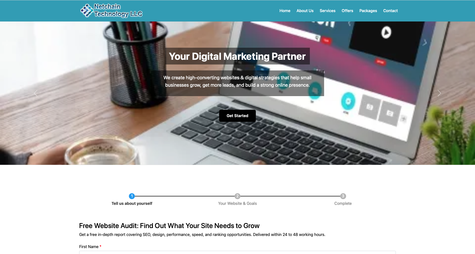 TheNetChain website